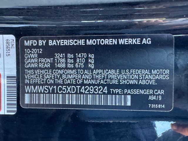 2013 MINI Cooper Base | Clean History