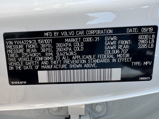 2020 Volvo XC90 T6 Momentum | Navigation | Pano Moonroof | AWD