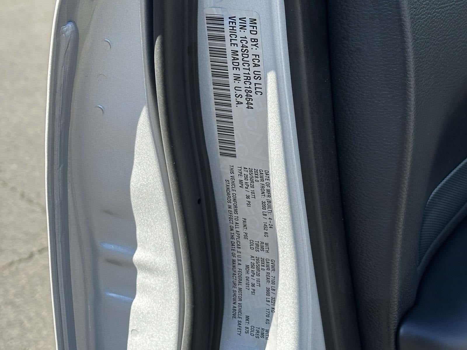 2024 Dodge Durango R/T Plus