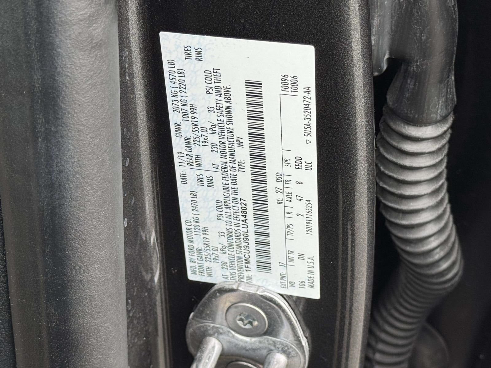 2020 Ford Escape Titanium