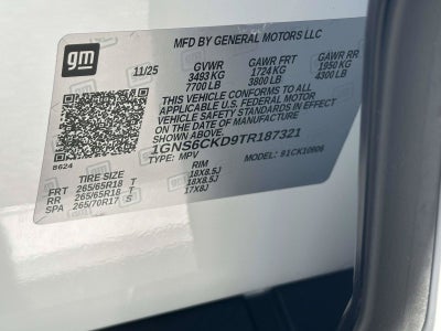 2026 Chevrolet Suburban LT