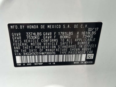 2017 Honda Fit LX