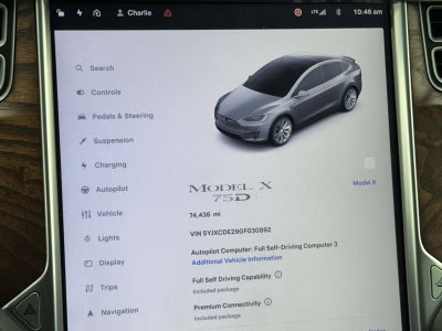 2016 Tesla Model X 75D