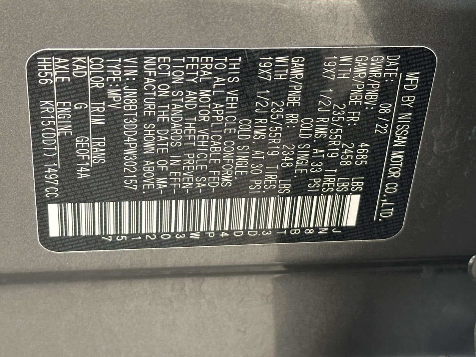 2023 Nissan Rogue Platinum