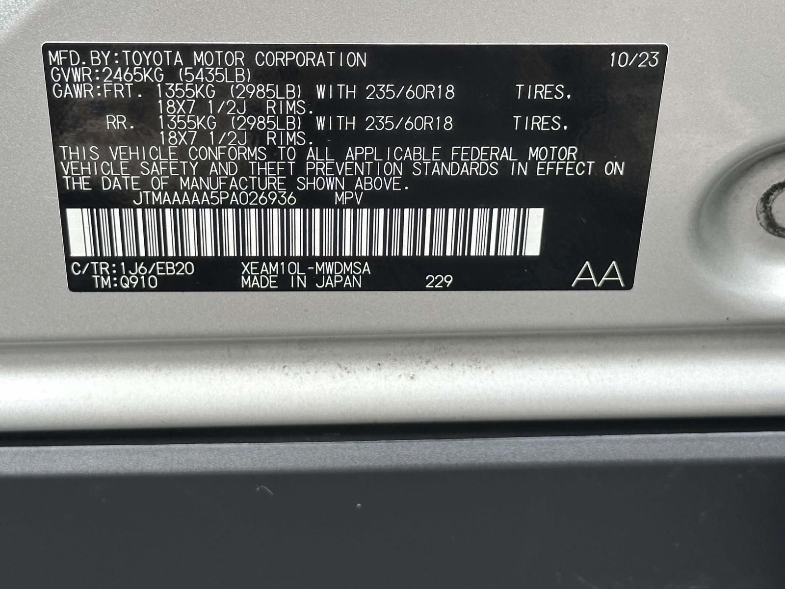 2023 Toyota bZ4X XLE