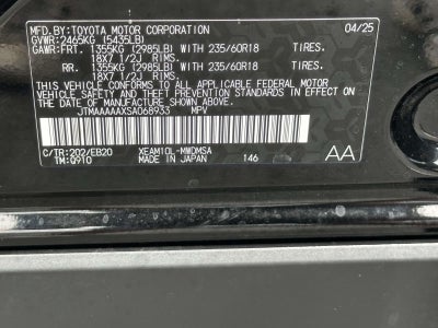 2025 Toyota bZ4X XLE