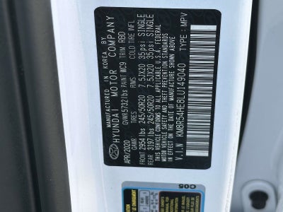 2020 Hyundai Palisade Limited