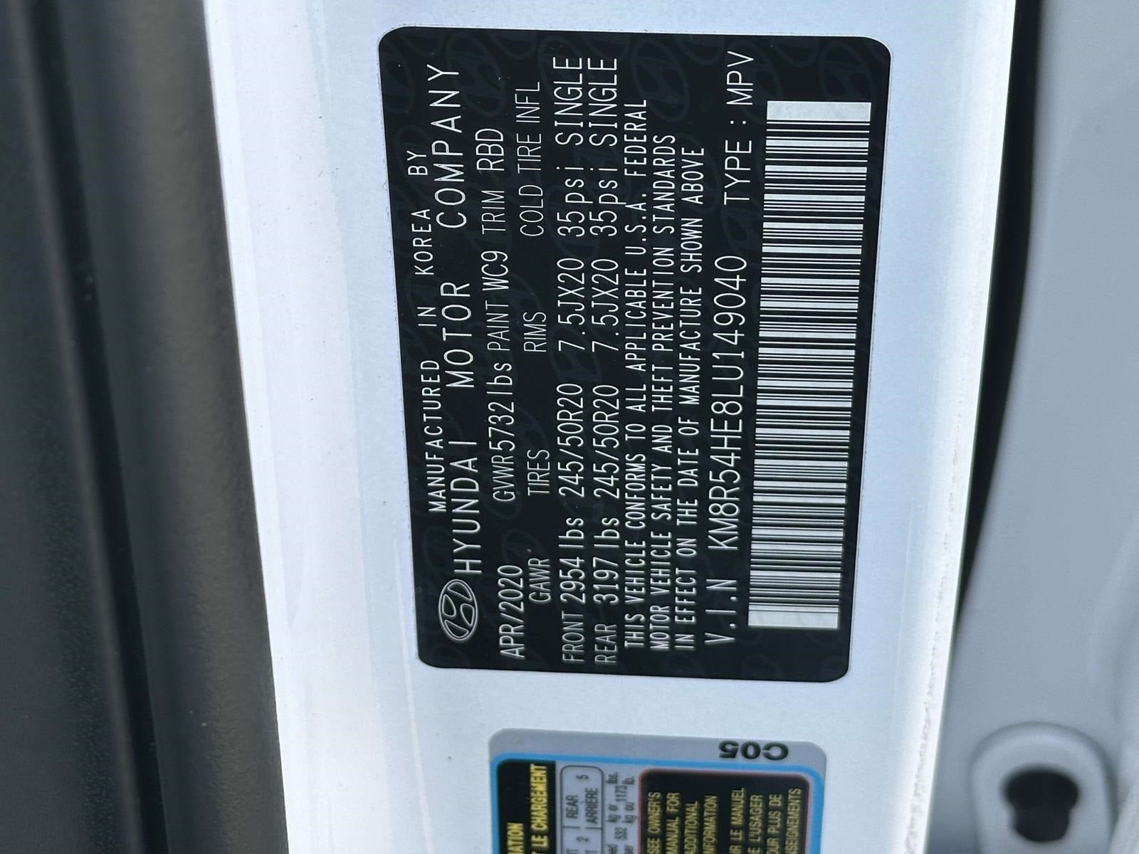 2020 Hyundai Palisade Limited