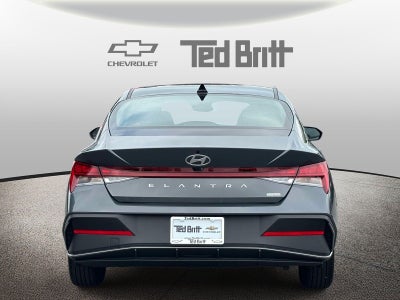 2026 Hyundai Elantra Hybrid Blue