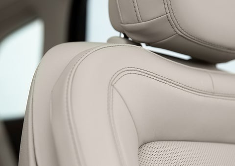 Fine craftsmanship is shown through a detailed image of front-seat stitching. | Ted Britt Chantilly Lincoln in Chantilly VA
