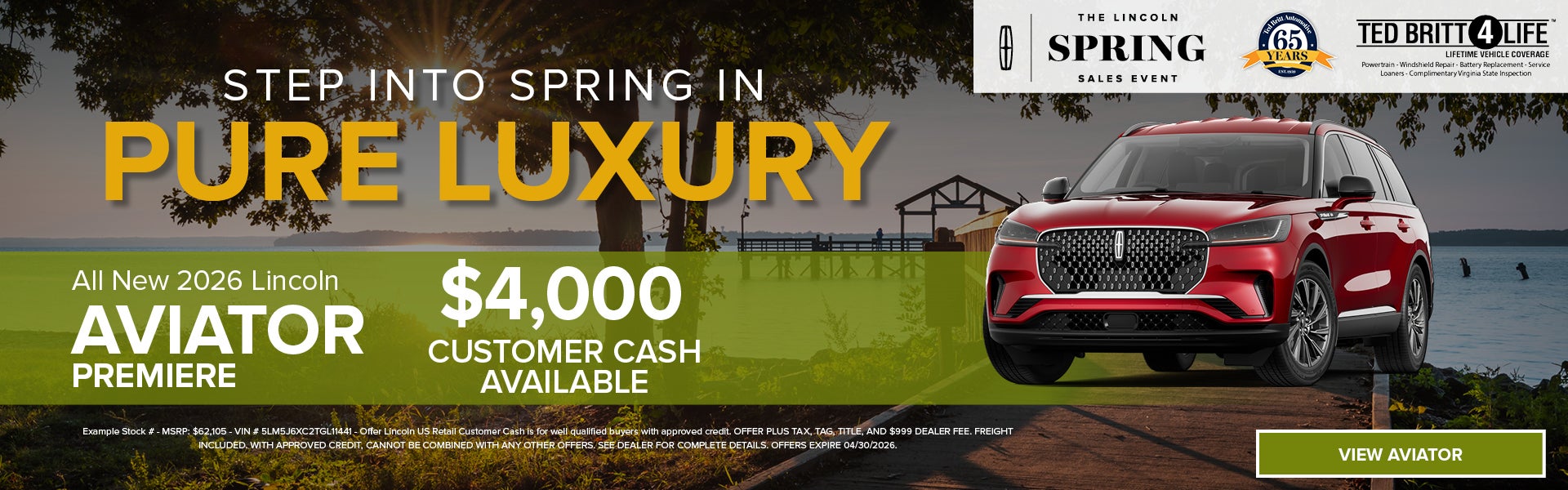 NEW 2026 LINCOLN AVIATOR