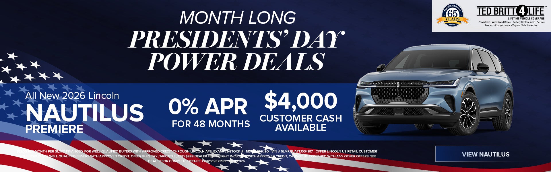 New 2026 Lincoln Nautilus