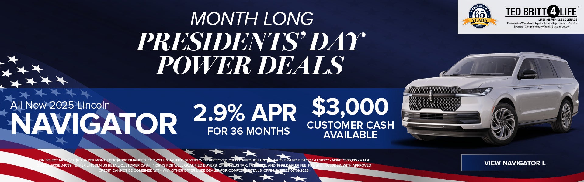 New 2025 Lincoln Navigator