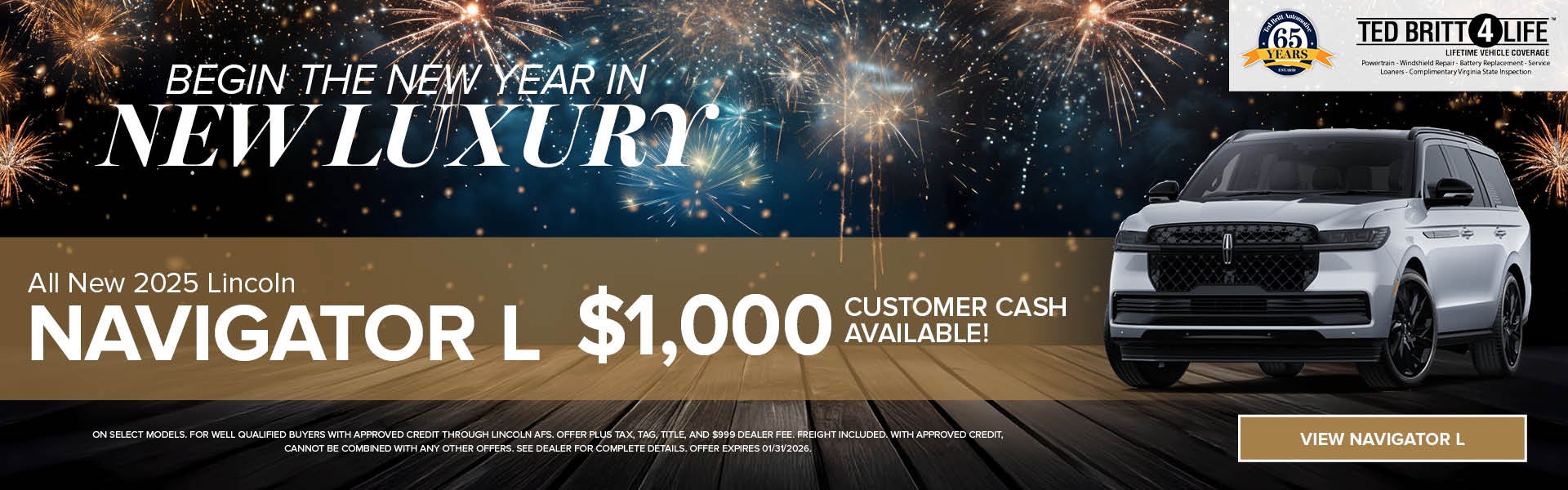 New 2025 Lincoln Navigator