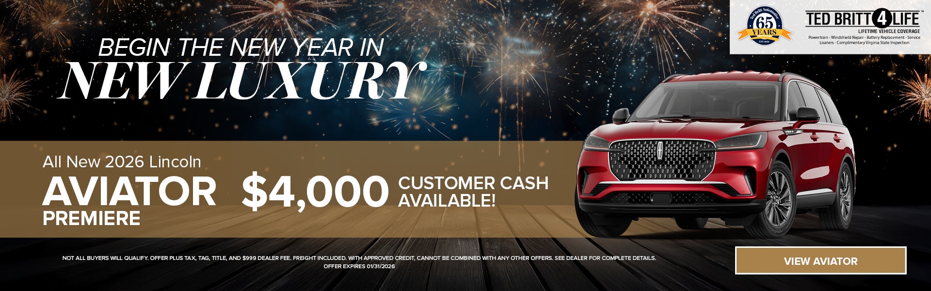 NEW 2026 LINCOLN AVIATOR